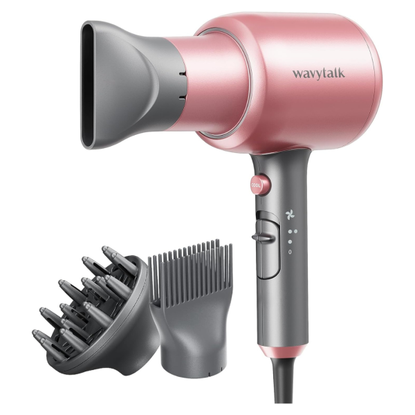 Wavytalk Ionic Hair Dryer Blow Dryer With Diffuser & Comb (Various) Cheap