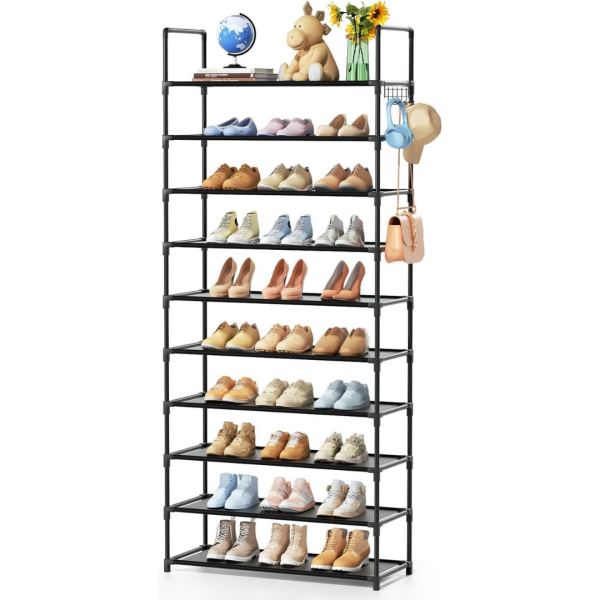 EWXZY 10-Tiers 40-Pairs Shoe Rack Hot on Sale
