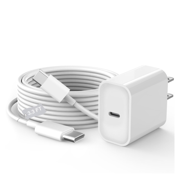 20W USB-C Charger Adapter W  3ft Fast Charging USB-C Cable Discount