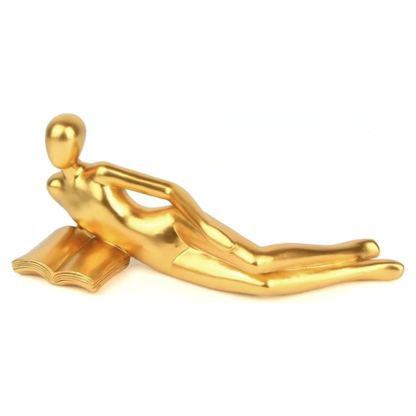 Bookshelf Decor Creative Abstract Thinker Statue Cheap