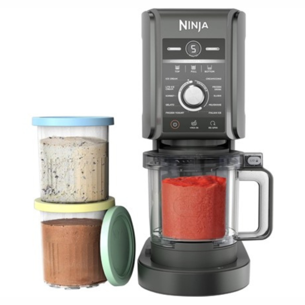 Ninja CREAMi Deluxe 11-in-1 Ice Cream & Frozen Treat Maker With 4 Pints [Refurbished] Online now