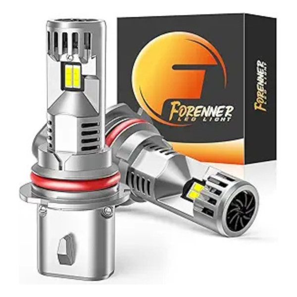 Set Of 2 Fahren Upgraded 9007 HB5 Light Bulbs For Sale