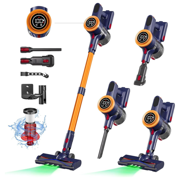 2200mAh 6-in-1 Cordless Lightweight Handheld Stick Vacuum Cleaner Online Hot Sale