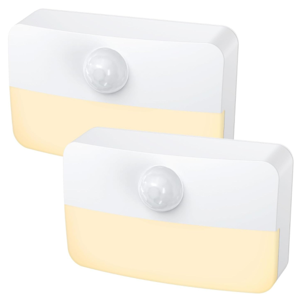 2-Pack Battery Powered Cordless LED Night Light Cheap