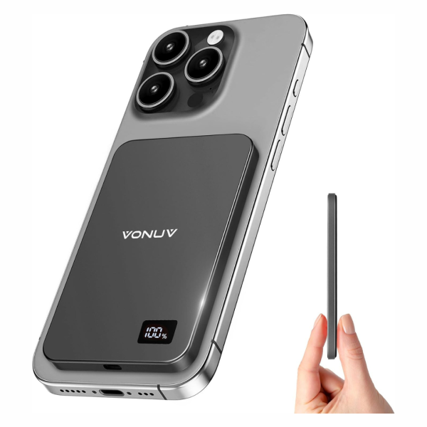 VONUV F20 5000mAh 15W Magnetic Portable Power Bank Charger (4 Colors) Online Sale