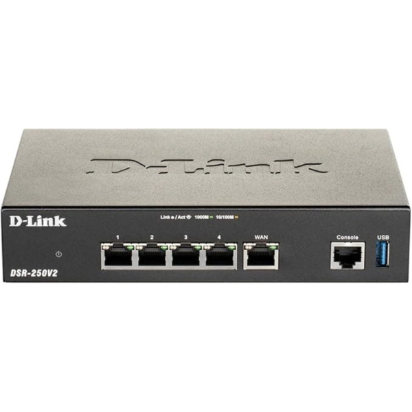 D-Link 4 Port Gigabit VPN Router on Sale