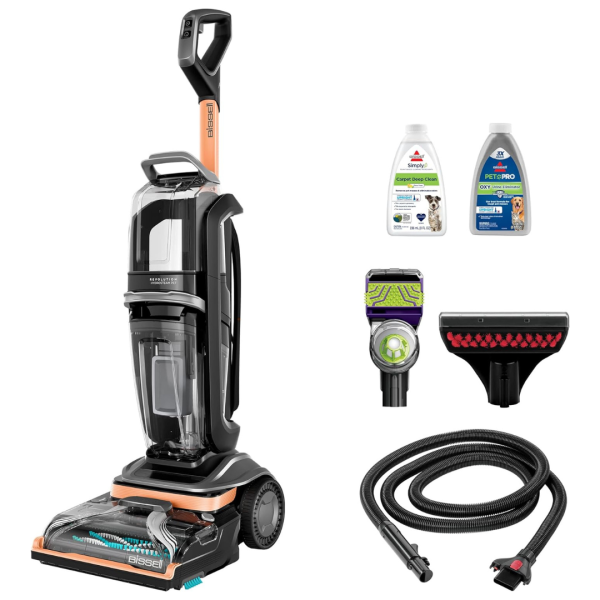 BISSELL Revolution HydroSteam Pet Carpet Cleaner, 2-In-1 Pet Upholstery Tool & Formulas Included Hot on Sale