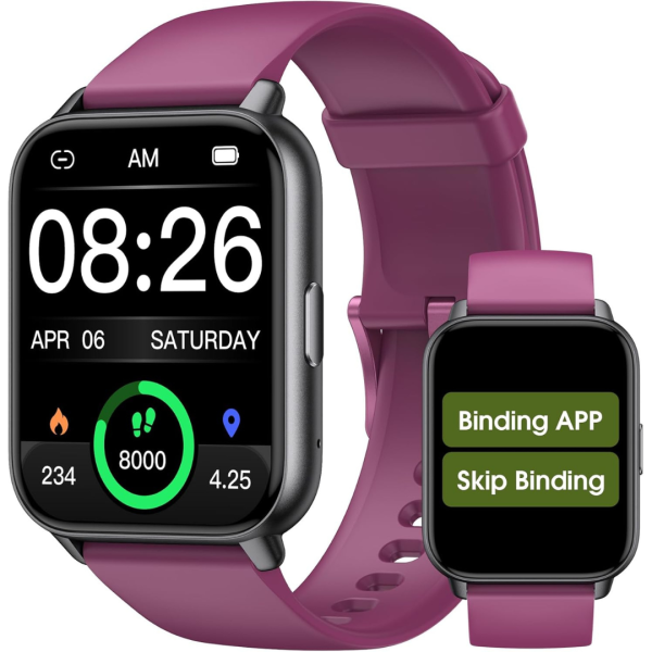 1.91   Fitness Tracker Smart Watch with Bluetooth Call Online Sale