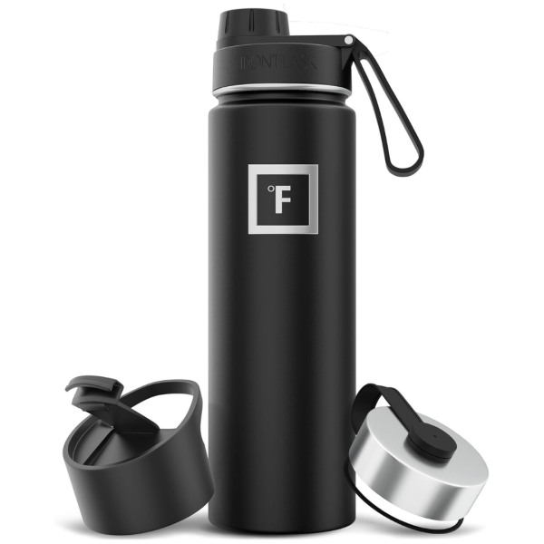 IRON FLASK Camping & Hiking Hydration Flask with 3 Lids Online
