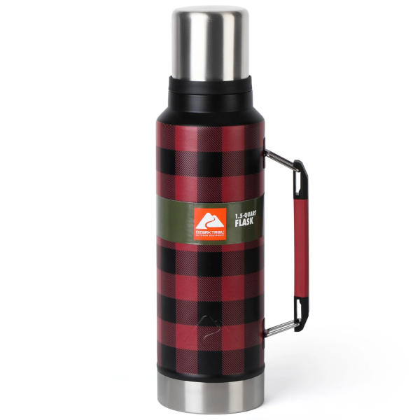 Ozark Trail 1.5qt Double-Walled Stainless Steel Water (2 Colors) For Discount