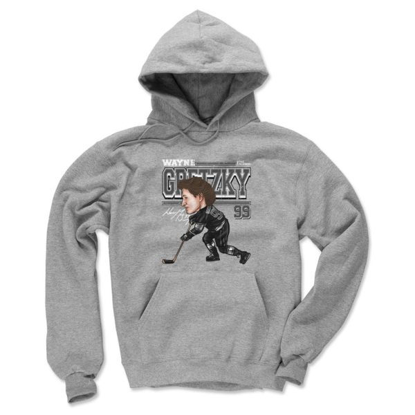 Wayne Gretzky Los Angeles Cartoon WHT Discount