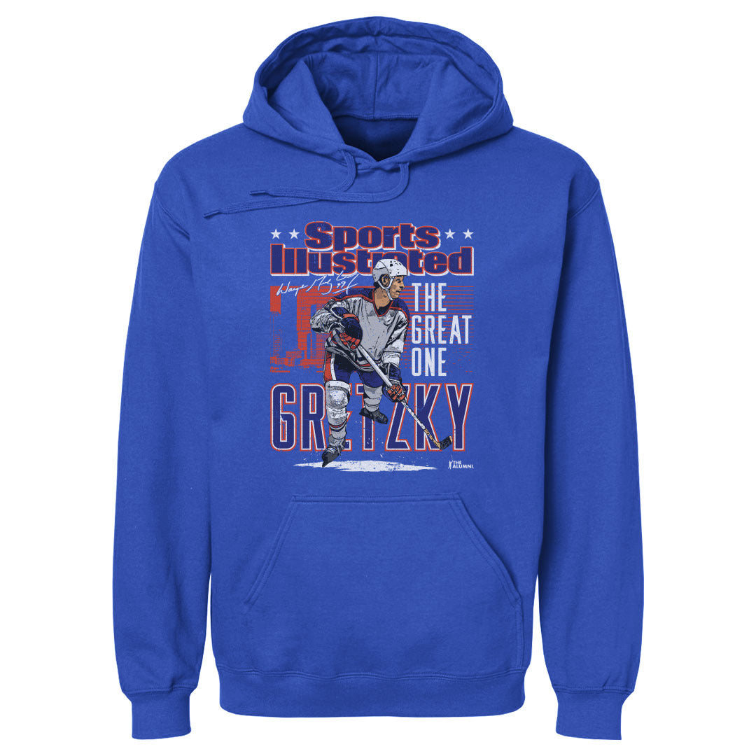 Wayne Gretzky Sports Illustrated & Edmonton Skyline WHT Discount