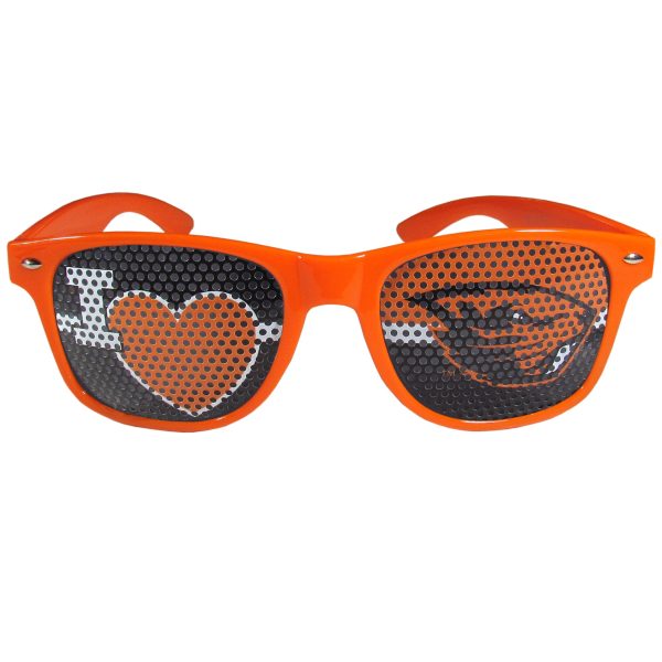 Oregon St. Beavers I Heart Game Day Shades on Sale - Image 2