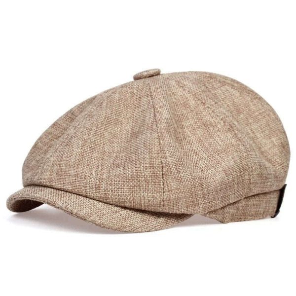 New Men Casual Newsboy Hat Spring Summer thin retro beret Hat wild casual Hats unisex octagonal Cap Fashion Hip Hop Caps gorras Online Sale - Image 4