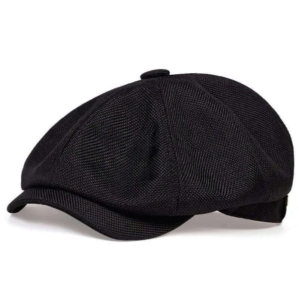 New Men Casual Newsboy Hat Spring Summer thin retro beret Hat wild casual Hats unisex octagonal Cap Fashion Hip Hop Caps gorras Online Sale - Image 2
